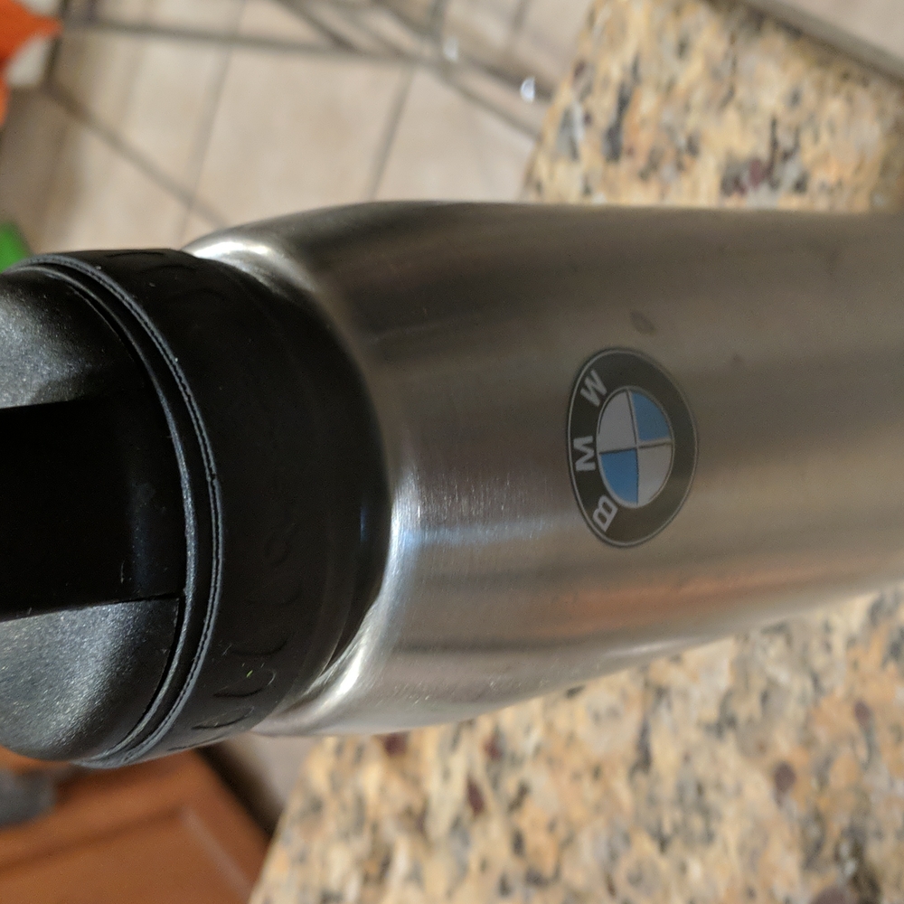 NWOT BMW Metal Travel Bottle